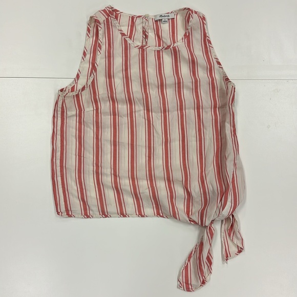 Madewell Tie Front Top - Picture 5 of 11